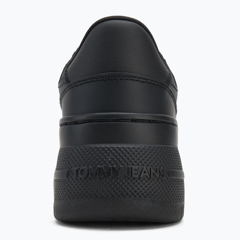 Дамски обувки Tommy Jeans Retro Basket Flatform Ess triple black 6