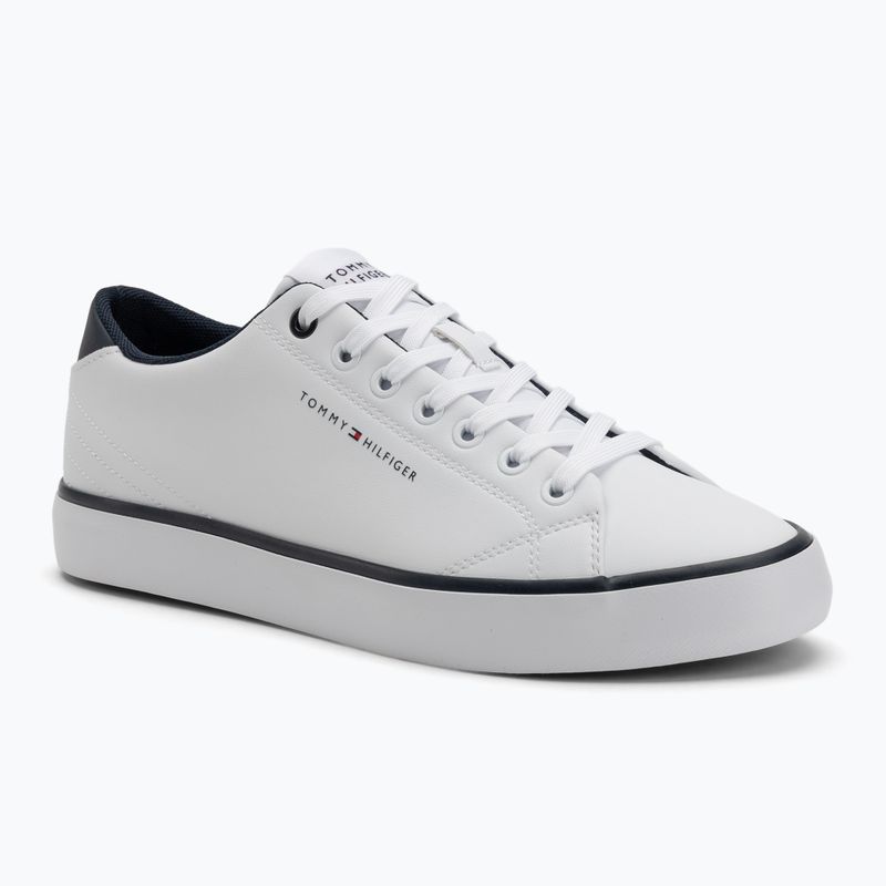 Tommy Hilfiger мъжки маратонки Th Hi Vulc Core Low Leather Ess white
