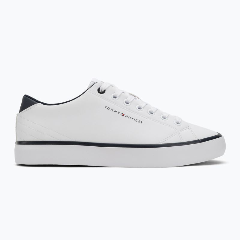 Tommy Hilfiger мъжки маратонки Th Hi Vulc Core Low Leather Ess white 2