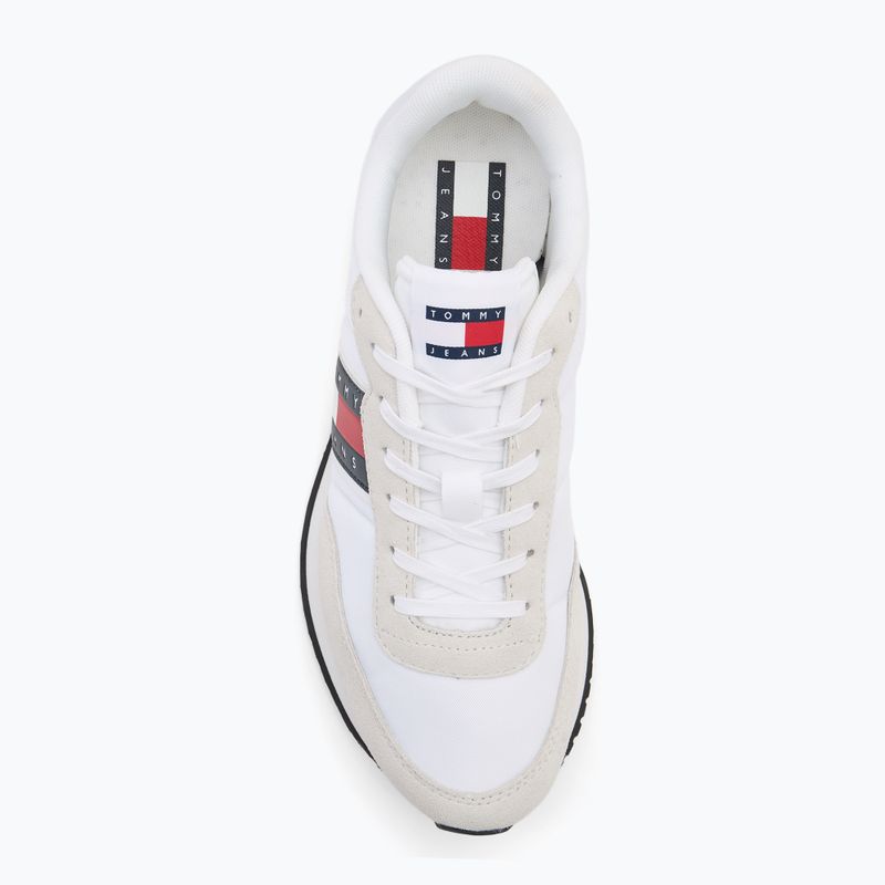 Tommy Jeans мъжки обувки Tjm Runner Casual Ess white 5