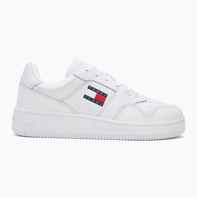 Tommy Jeans мъжки обувки Tjm Retro Basket Ess white 2