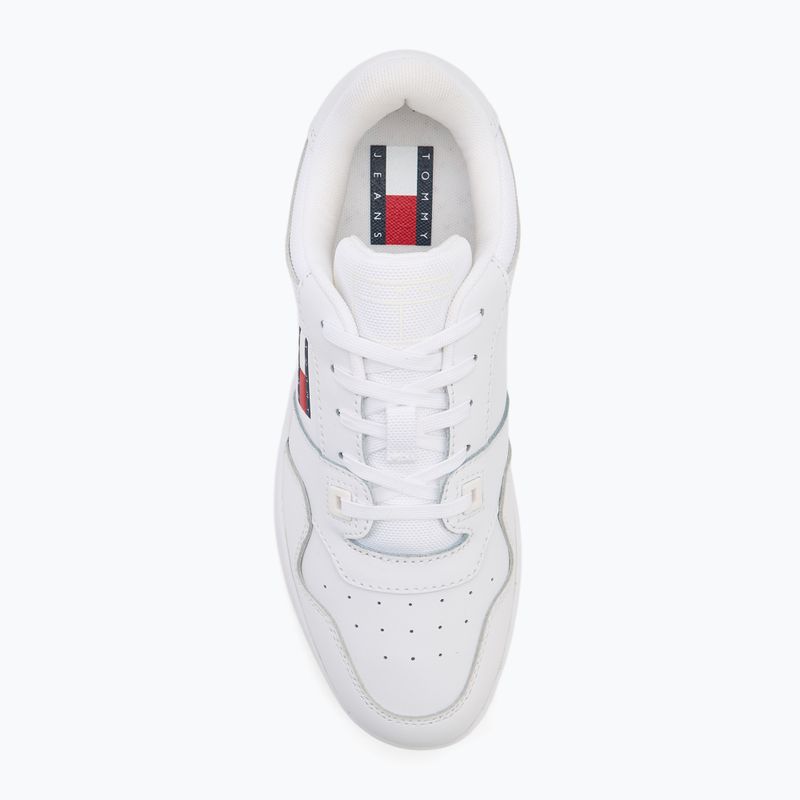 Tommy Jeans мъжки обувки Tjm Retro Basket Ess white 5