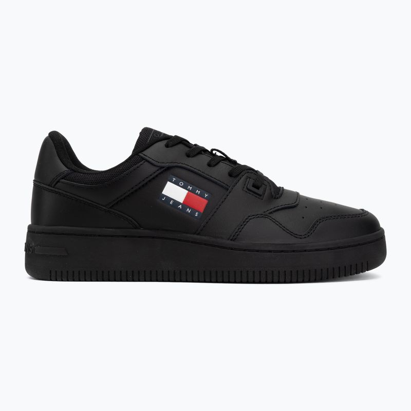 Мъжки обувки Tommy Jeans Tjm Retro Basket Ess black 2