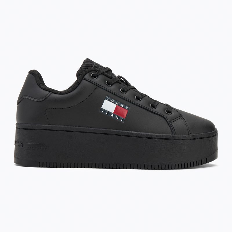 Tommy Jeans дамски обувки Tjw Flatform Cupsole Ess black 2
