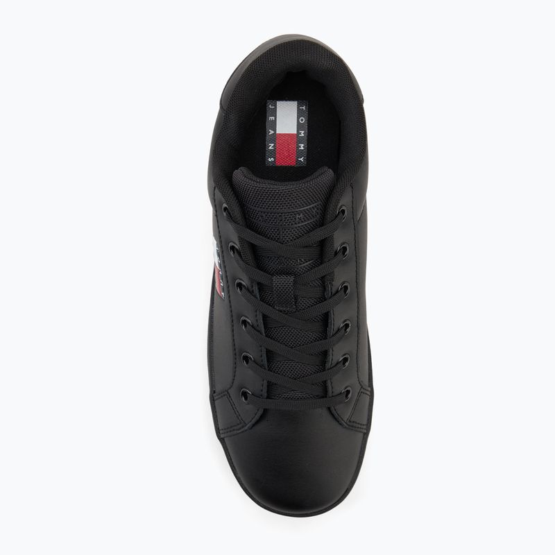 Tommy Jeans дамски обувки Tjw Flatform Cupsole Ess black 5