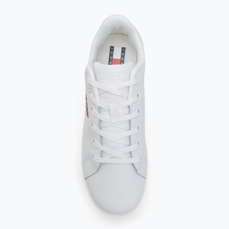 Tommy Jeans дамски обувки Tjw Flatform Cupsole Ess white 5