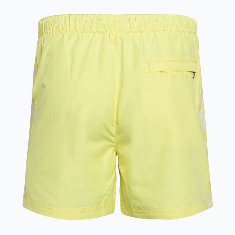 Мъжки шорти за плуване Tommy Hilfiger SF Medium Drawstring Print reactive monogram yellow tulip 2