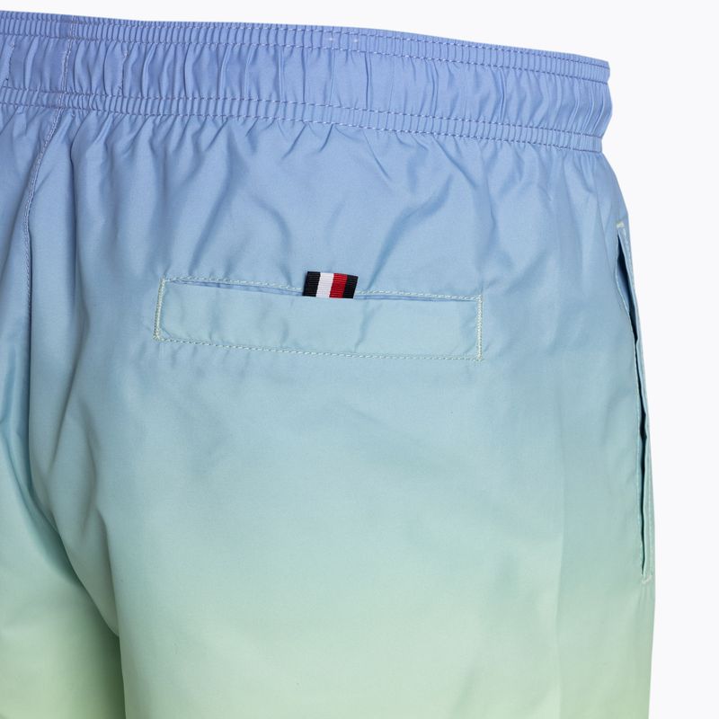 Мъжки шорти за плуване Tommy Hilfiger Medium Drawstring Print ombre blue spell/yellow tulip 4