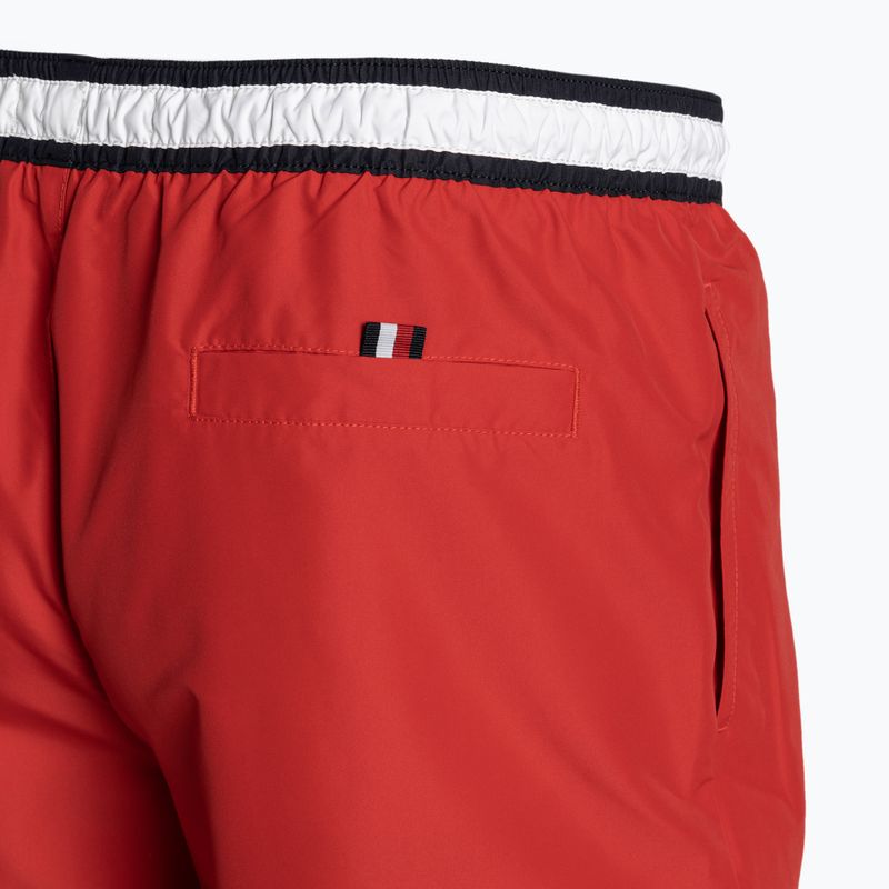 Мъжки шорти за плуване Tommy Hilfiger Medium Drawstring primary red 4