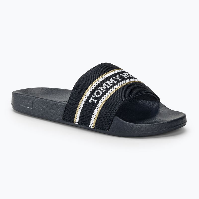 Tommy Hilfiger дамски джапанки Poolslide With Webbing space blue
