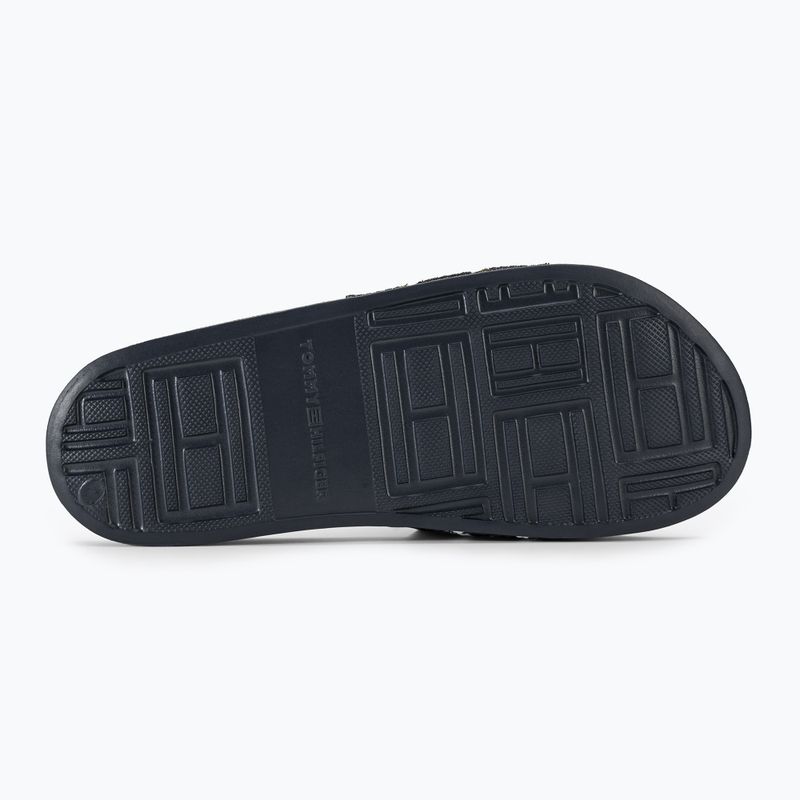 Tommy Hilfiger дамски джапанки Poolslide With Webbing space blue 5