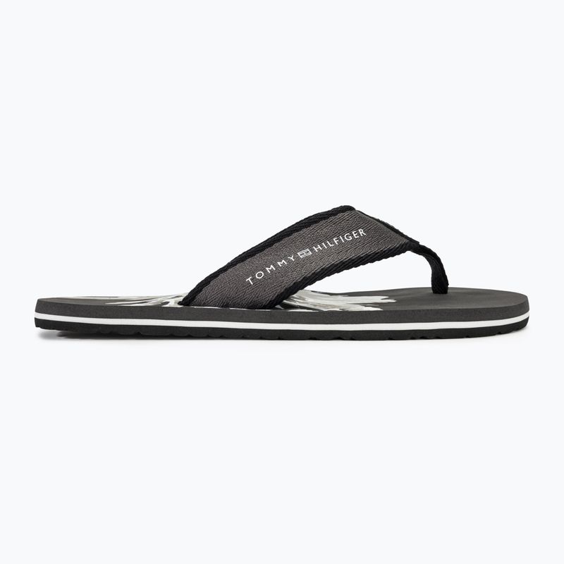 Мъжки джапанки Tommy Hilfiger Palm Print Beach Sandal dark ash 2