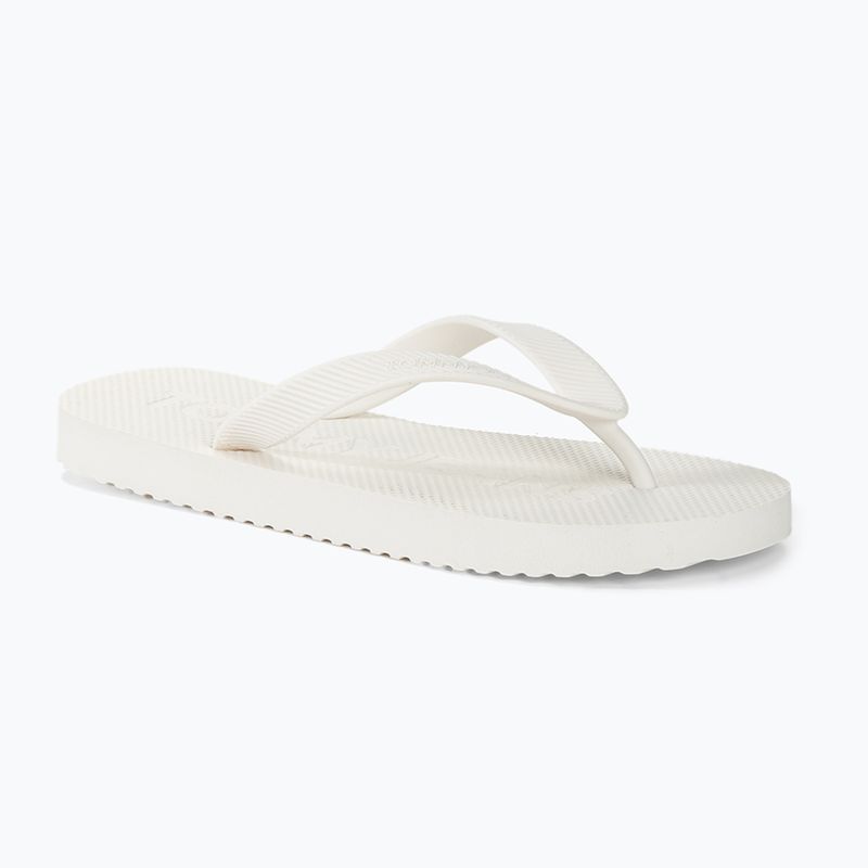 Дамски джапанки Tommy Jeans Logo Flip Flop ecru