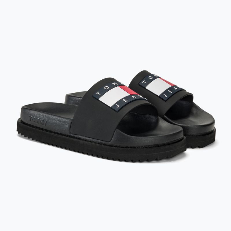 Дамски джапанки Elevated Flatform Slide black Tommy Jeans 4