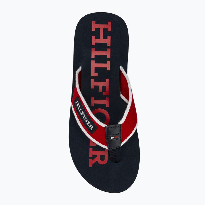 Мъжки джапанки Tommy Hilfiger Patch Beach Sandal primary red 5