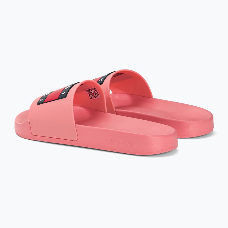 Дамски джапанки Tommy Jeans Flag Pool Slide Ess tickled pink 3