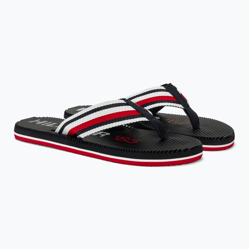 Мъжки Tommy Hilfiger Massage Footbed Oly Beach Sandal desert sky джапанки 4