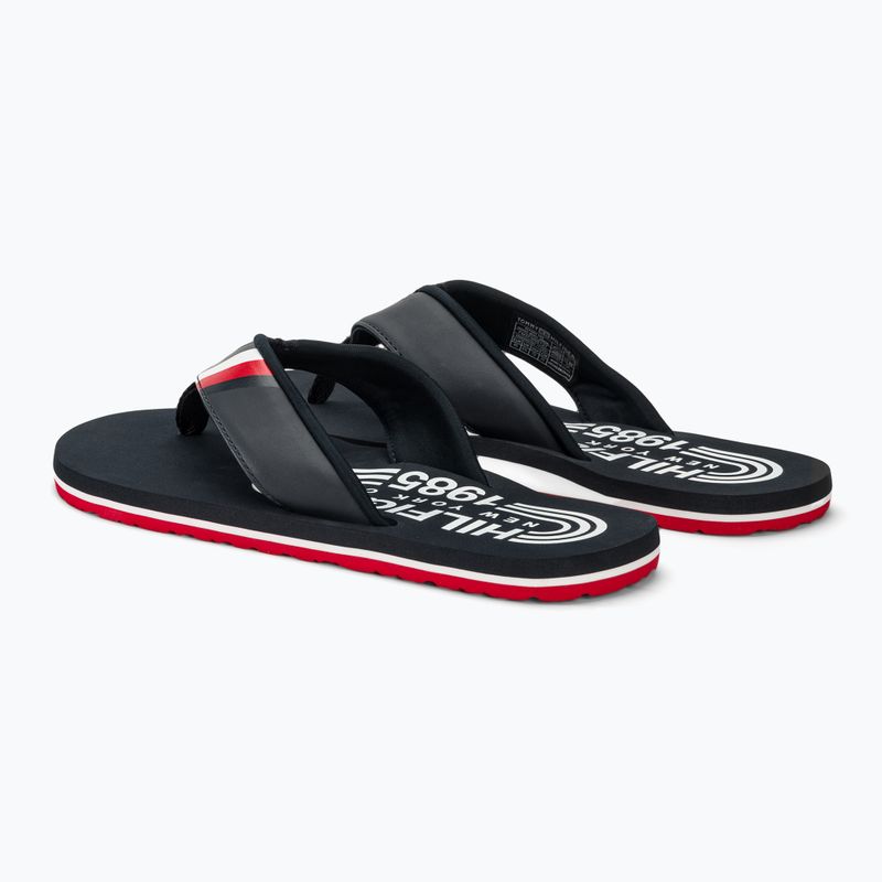 Мъжки плажен сандал Tommy Hilfiger Rwb Padded DW5 desert sky flip flops 3