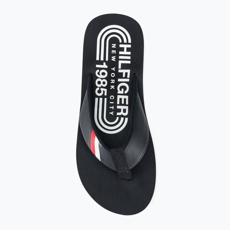 Мъжки плажен сандал Tommy Hilfiger Rwb Padded DW5 desert sky flip flops 6