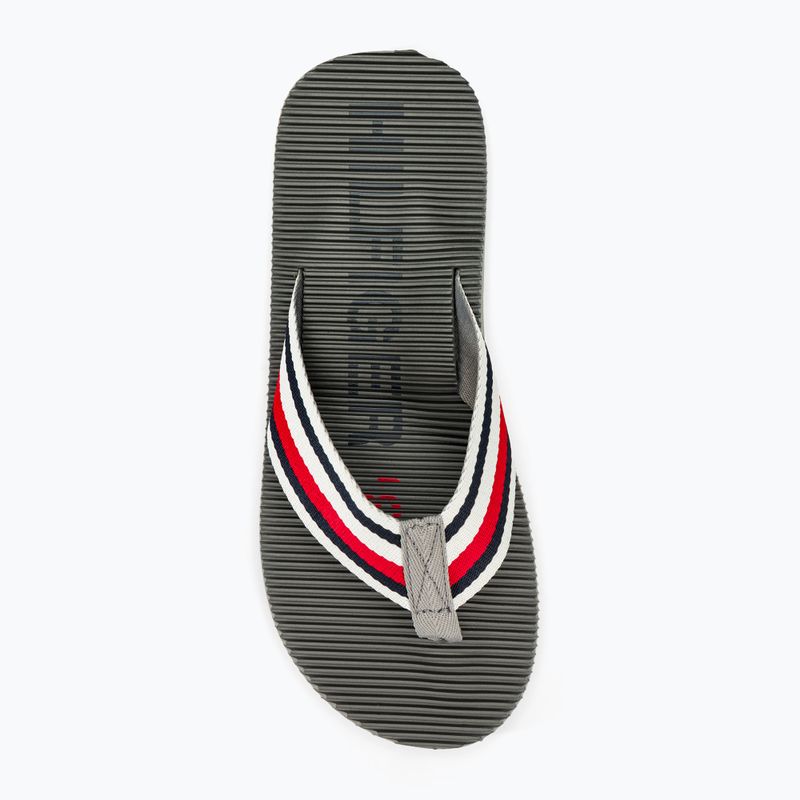 Мъжки Tommy Hilfiger Massage Footbed Oly Beach Sandal antique silver джапанки 5