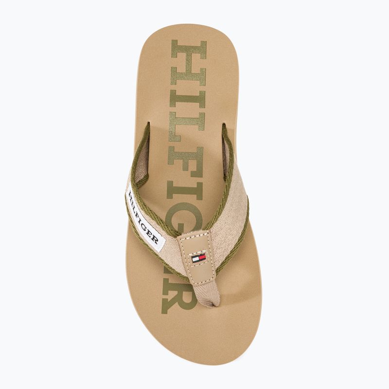 Мъжки джапанки Tommy Hilfiger Patch Beach Sandal beige 5