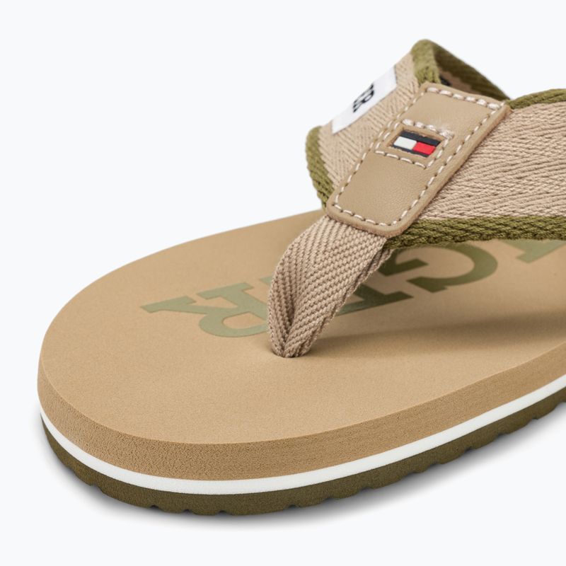 Мъжки джапанки Tommy Hilfiger Patch Beach Sandal beige 7