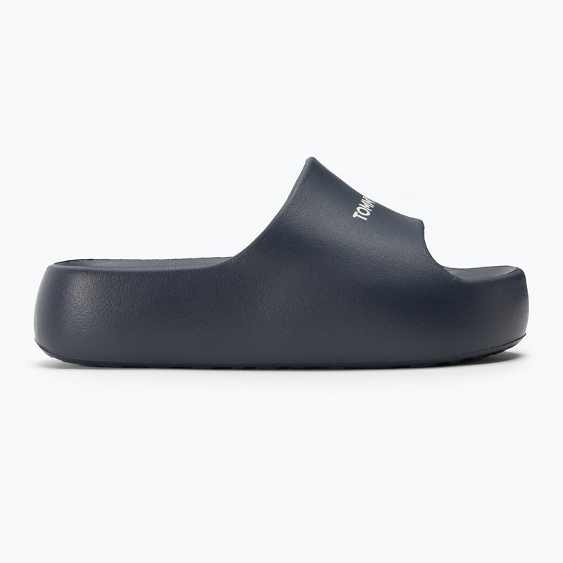 Дамски чехли Tommy Jeans Chunky Flatform Slide dark night navy 2