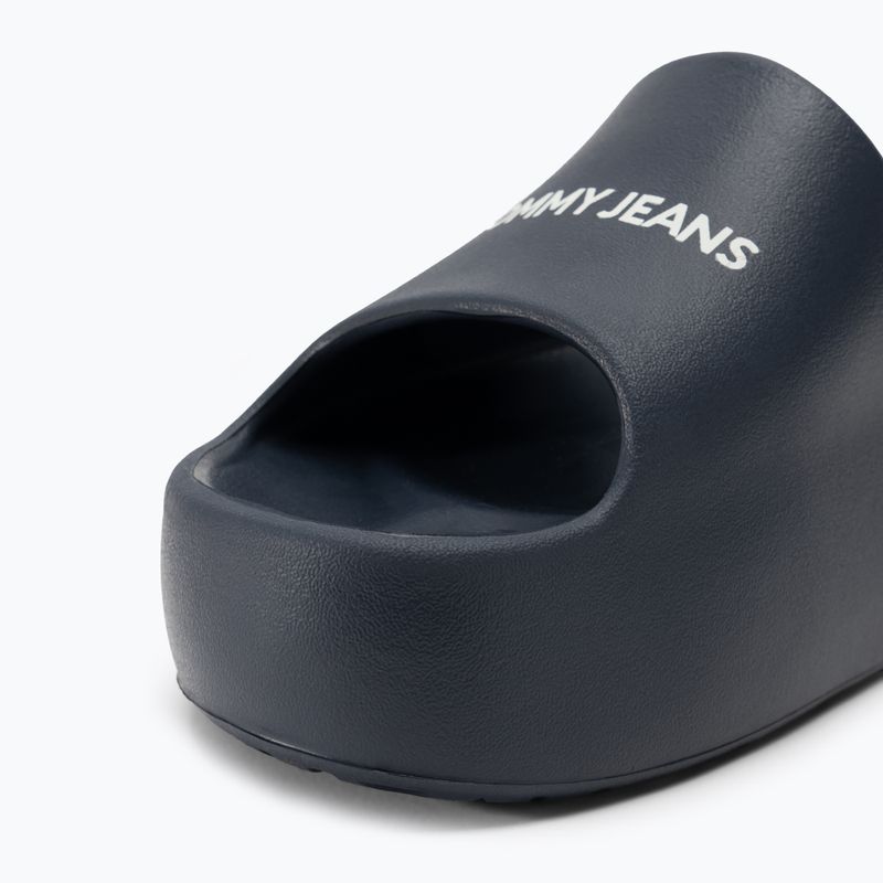 Дамски чехли Tommy Jeans Chunky Flatform Slide dark night navy 7