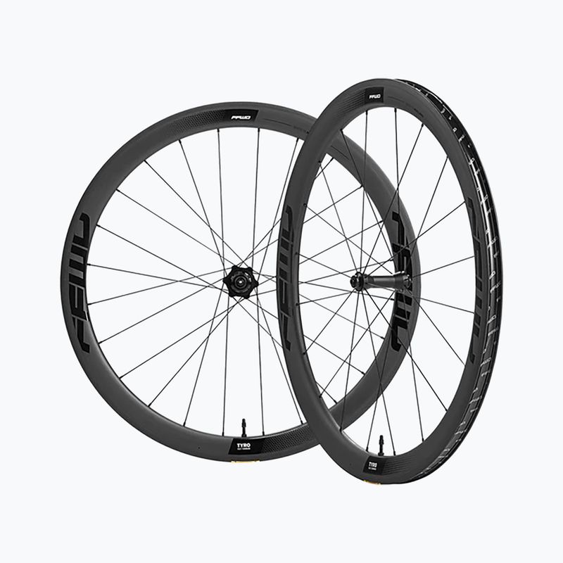 FFWD Tyro 2.0 FCC SP 20H/24H RB Shimano черни велосипедни колела 2
