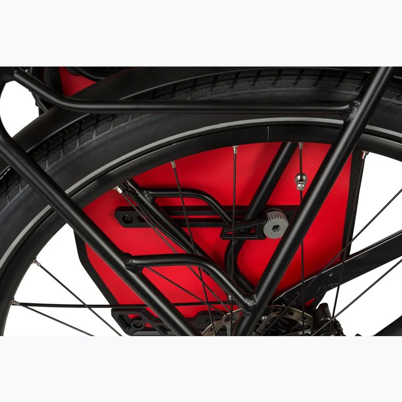 AGU Clean Единична чанта за велосипед Click'nGo L 21 l червена 8