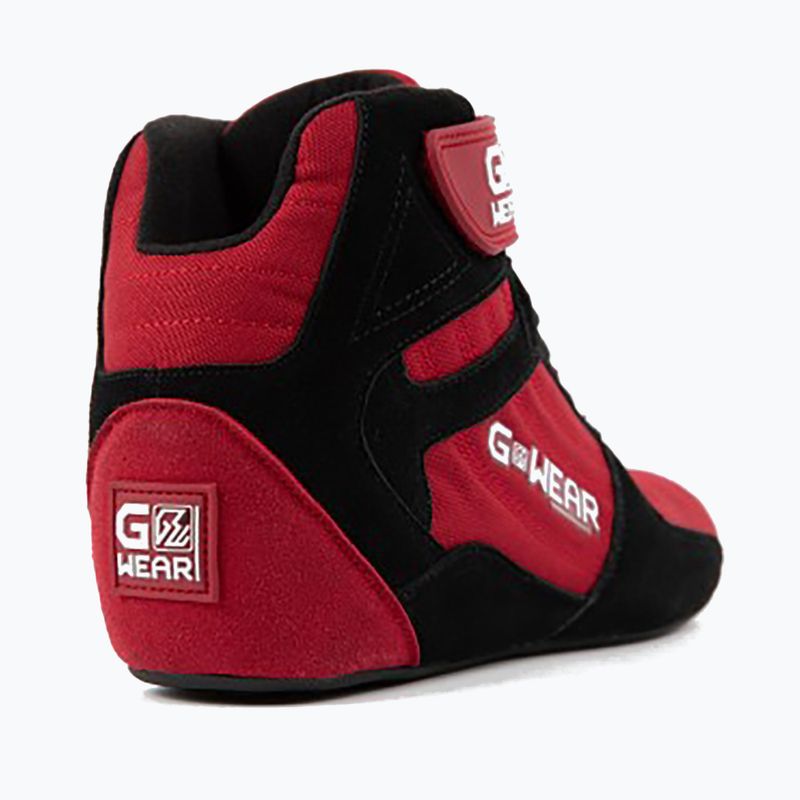 Мъжки обувки за тренировка Gorilla Wear Pro High Tops red/ black 9