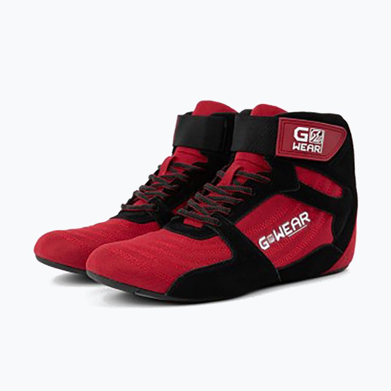 Мъжки обувки за тренировка Gorilla Wear Pro High Tops red/ black 11