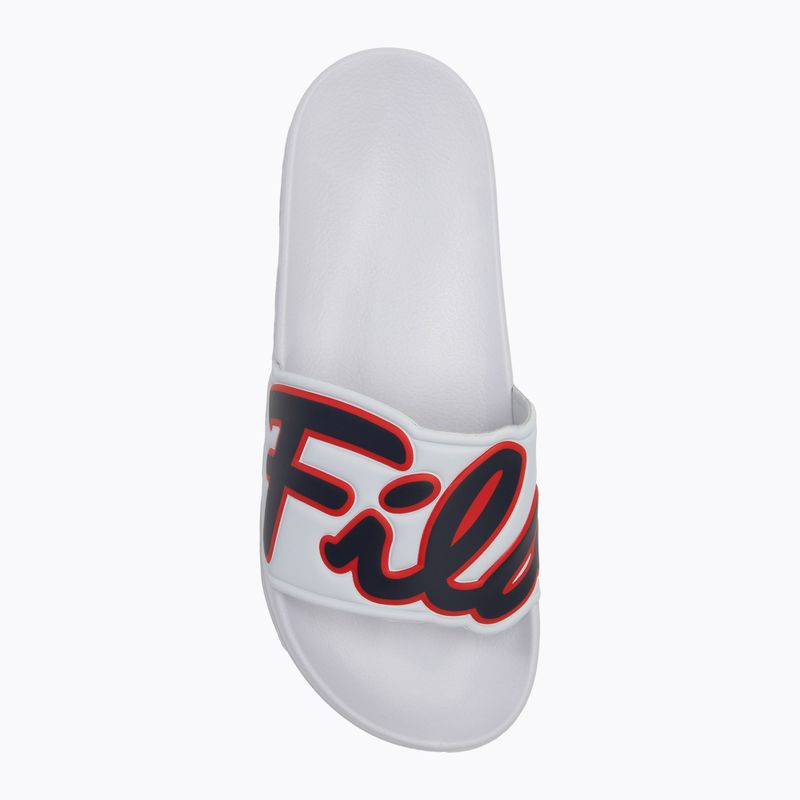 Мъжки джапанки FILA Scritto white/fila navy 5