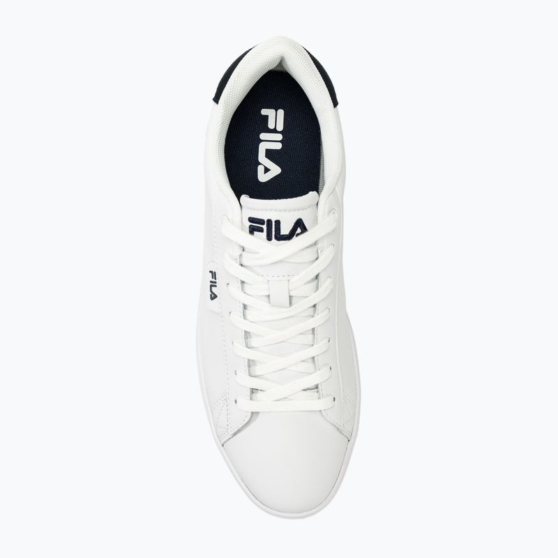 Мъжки обувки за тенис FILA Bari white / fila navy 5