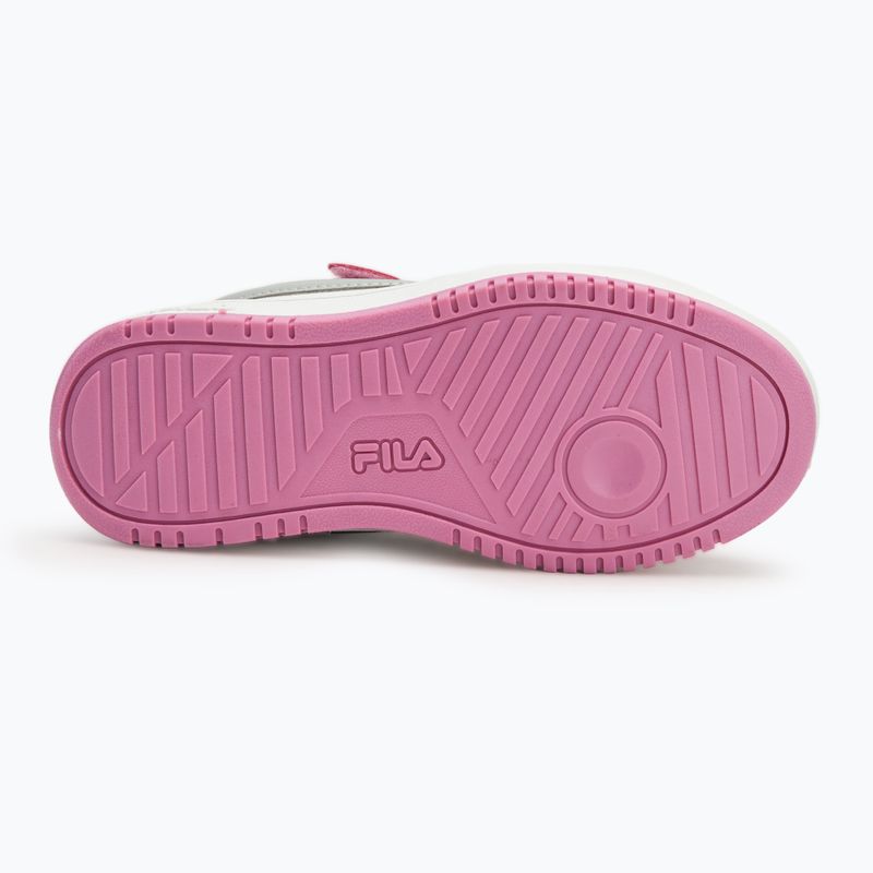 Детски обувки FILA Rega Nf Velcro white/moonlite mauve 4