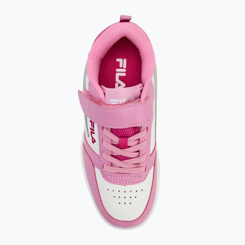 Детски обувки FILA Rega Nf Velcro white/moonlite mauve 5