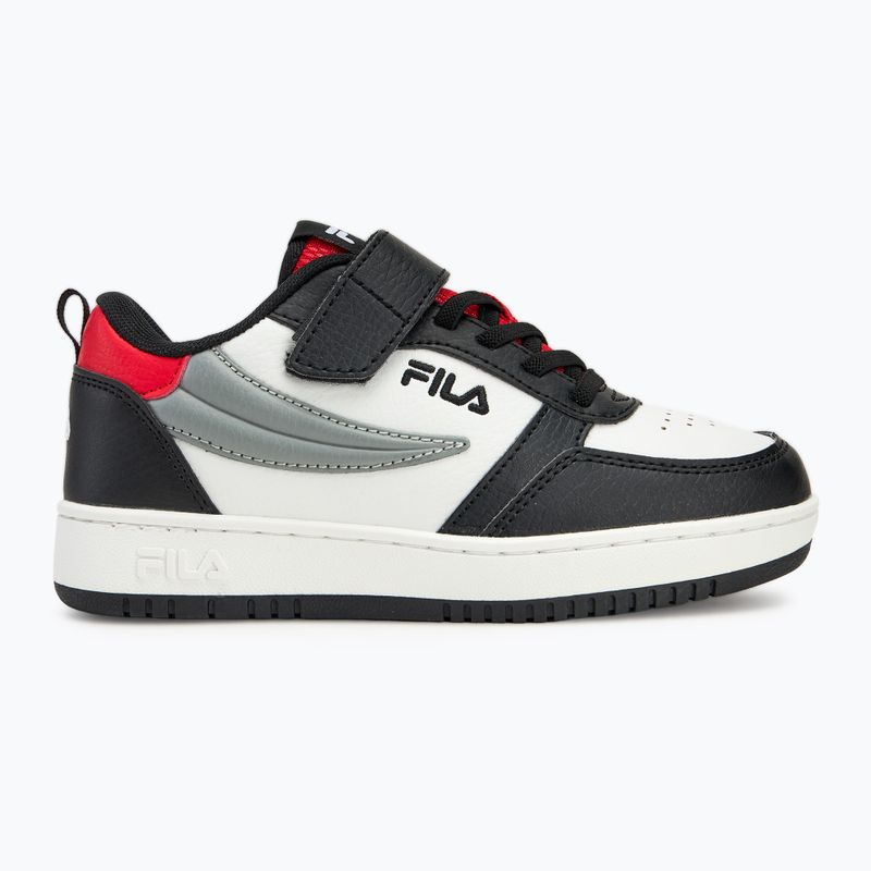 Детски обувки FILA Rega Nf Velcro white/black/fila red 2