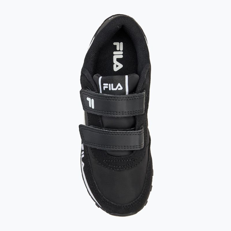 Детски обувки FILA Orbit Revolution Velcro black 5