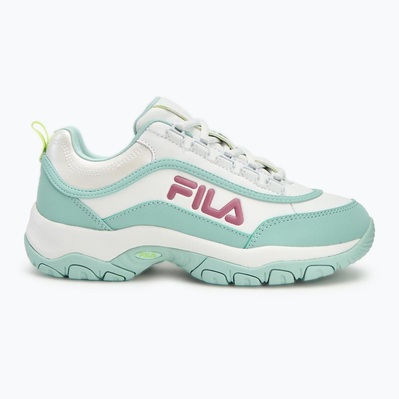 Дамски обувки FILA Strada Logo white/harbor gray 2