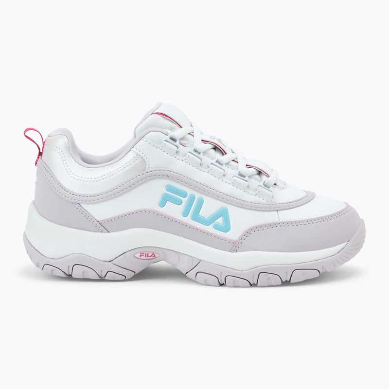 Дамски обувки FILA Strada Logo white/orchid hush 2