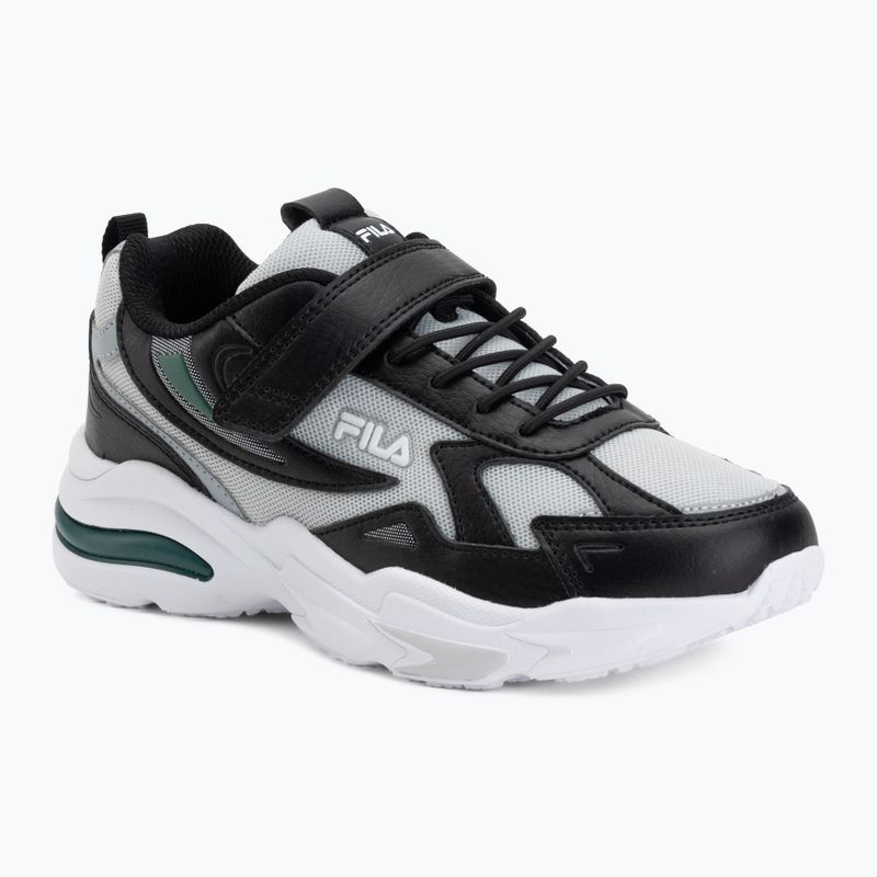 Детски обувки FILA Madrun Velcro black/posy green