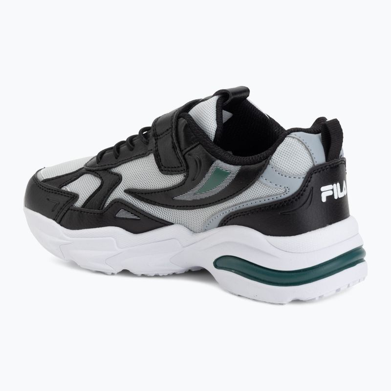Детски обувки FILA Madrun Velcro black/posy green 3