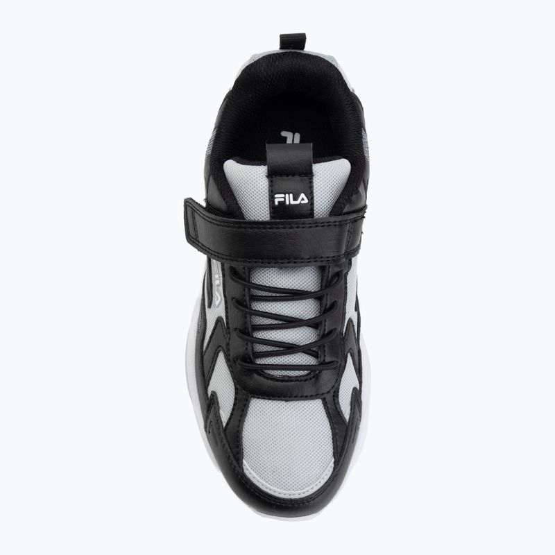 Детски обувки FILA Madrun Velcro black/posy green 5