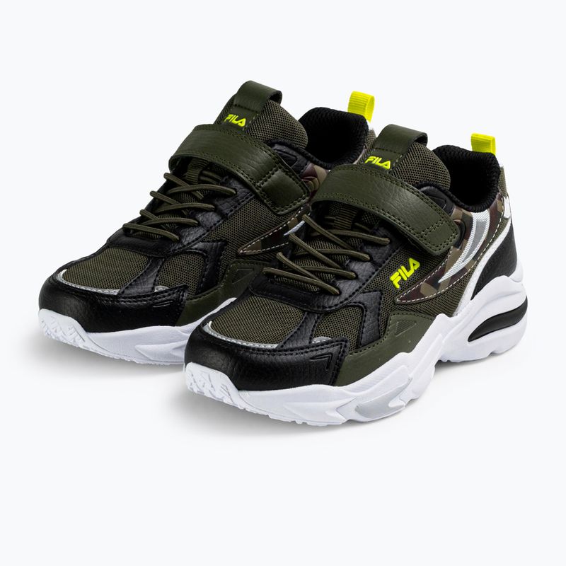 Детски обувки FILA Madrun Velcro olive night 2