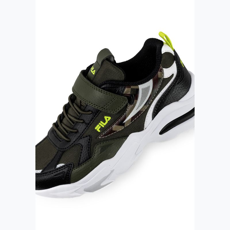 Детски обувки FILA Madrun Velcro olive night 6
