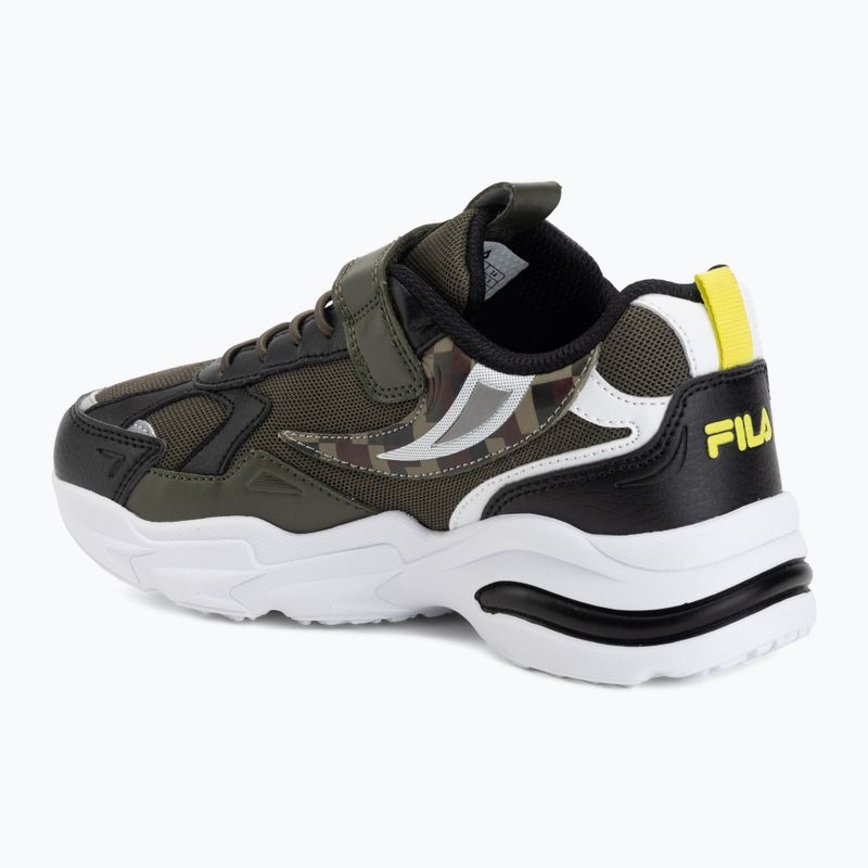 Детски обувки FILA Madrun Velcro olive night 3