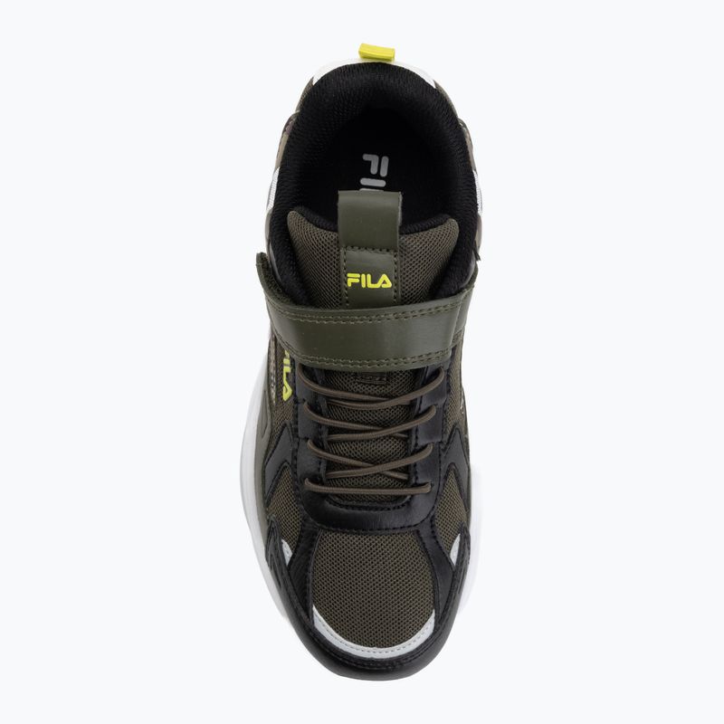 Детски обувки FILA Madrun Velcro olive night 5