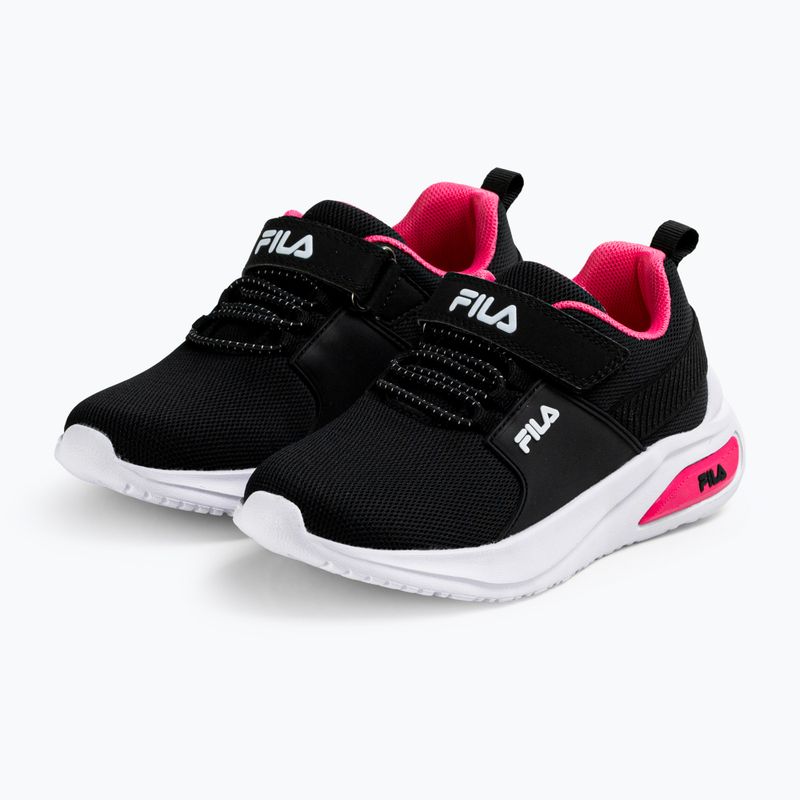 Детски обувки FILA Madrun Velcro black/sangria sunset 9