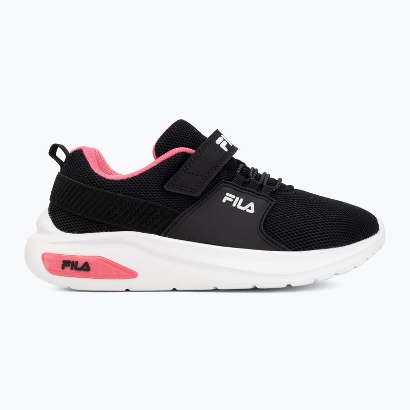 Детски обувки FILA Madrun Velcro black/sangria sunset 2