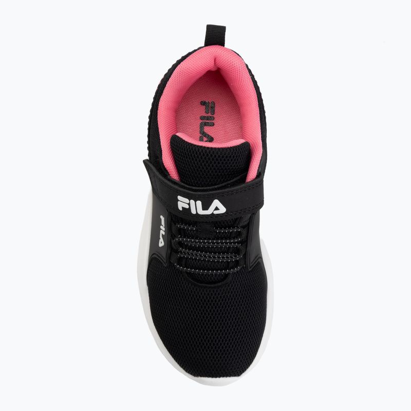 Детски обувки FILA Madrun Velcro black/sangria sunset 5
